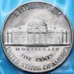 Монета США 5 центов 1969 год. Томас Джефферсон. D