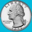 Монета США 25 центов 2021 год. Переправа через реку Делавэр. D