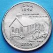 Монета США 25 центов 2004 год. Айова.