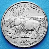 США 25 центов 2006 год. Северная  Дакота. Р