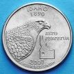 Монета США 25 центов 2007 год. Айдахо. D