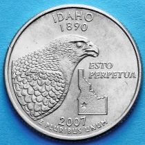 США 25 центов 2007 год. Айдахо. D