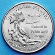 Монета США 25 центов 2009 год. Американские Виргинские острова. Р.