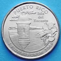 США 25 центов 2009 год. Пуэрто Рико. D