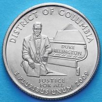 США 25 центов 2009 год. Округ Колумбия. Р