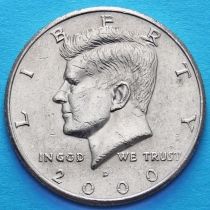 США 50 центов 2000 год. D. Кеннеди.