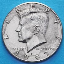 США 50 центов 1993 год. P. Кеннеди.