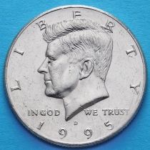 США 50 центов 1995 год. D. Кеннеди.