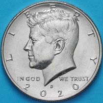 США 50 центов 2020 год. D. Кеннеди.