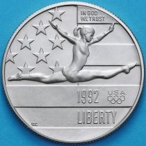 США 50 центов 1992 год. Р. Олимпиада.