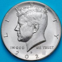 США 50 центов 2022 год. D. Кеннеди.