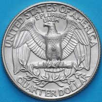 США 25 центов 1998 год. D
