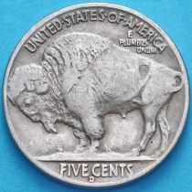 США 5 центов 1937 год. D