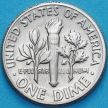 Монета США 10 центов 1976 год. D