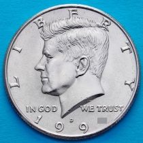 США 50 центов 1999 год. D. UNC