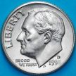 Монета США 10 центов 1990 год. D