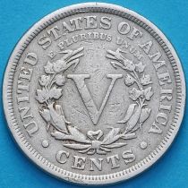 США 5 центов 1911 год. Liberty Nickel