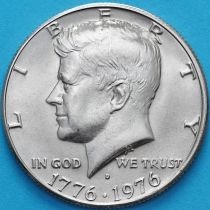 США 50 центов 1976 год. D. 200 лет независимости. UNC