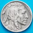 Монета США 5 центов 1928 год. Buffalo Nickel