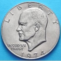 США 1 доллар 1974 год. Эйзенхауэр.