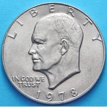 США 1 доллар 1978 год. Эйзенхауэр.