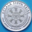 Монета США, Резервация Пайн-Ридж 50 центов 2014 год. Индеец племени Оглала Сиу в разведке