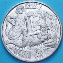 США жетон Mardi Gras. Самсон и Далила. 1982 год