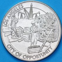 США  жетон 200 лет  городу Лос Анджелес 1979 год. №2