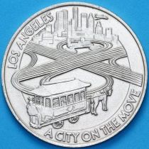 США  жетон 200 лет  городу Лос Анджелес 1979 год. №6