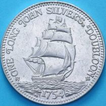 США жетон Mardi Gras.  Джон Сильвер 1974 год