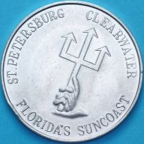 США жетон Mardi Gras.  Нептун 1980 год