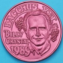 США  жетон Mardi Gras 1989 год. Билли Кристалл