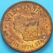 США жетон Shell, штат Висконсин