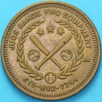 США жетон рекламный Jugs Range. Американские развлечения