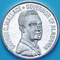 США жетон Mardi Gras.  Джордж Корли Уоллес-младший 1980 год