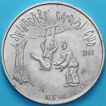 США  жетон Mardi Gras. Свингеры. 1975 год