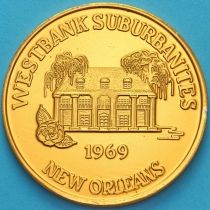США  жетон Mardi Gras. Полицейские из Кистоуна. 1971 год