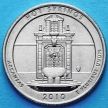 Монета США 25 центов 2010 год. D Национальный парк Хот-Спрингс. №1