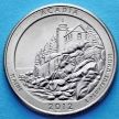 Монета США 25 центов 2012 год. D Национальный парк Акадия. №13
