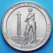 Монета США 25 центов 2013 год. Р. Международный мемориал мира.№17