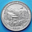 Монета США 25 центов 2014 год. Р Национальный парк Грейт-Смоки-Маунтинс.№21