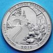 Монета США 25 центов 2015 год. Р Автомагистраль Блу-Ридж.№28