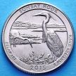 Монета США 25 центов 2015 год. Р. Национальный заповедник дикой природы Бомбей Хук. №29
