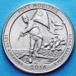 Монета США 25 центов 2016год. D Форт Молтри.№35