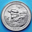 Монета США 25 центов 2016год. D Национальный лес Шони.№31