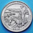 Монета США 25 центов 2016 год. Р Национальный парк Теодор Рузвельт. №34