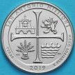 Монета США 25 центов 2019 год. Р Миссии Сан Антонио. №49