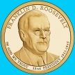 Монета США 1 доллар 2014 год. Франклин Рузвельт. Р.