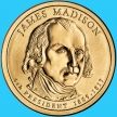 Монета США 1 доллар 2007 год. Джеймс Мэдисон. D