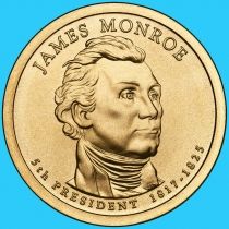 США 1 доллар 2008 год. Джеймс Монро. D